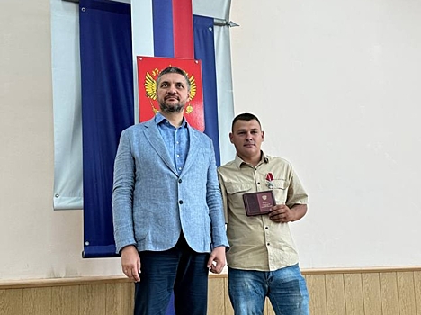 ​Забайкальцу Владимиру Михайлову вручили орден Мужества