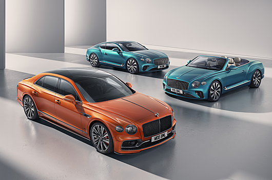 Bentley представила обновленные Continental GT и GTC Azure