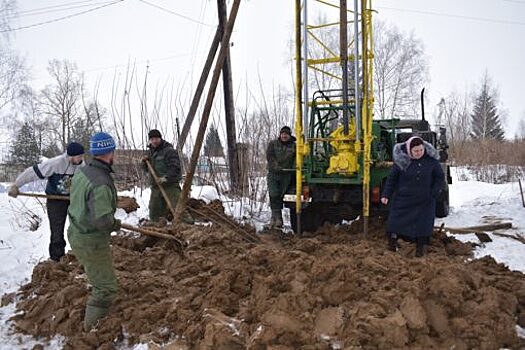 В Знаменском районе появилось несколько новых колодцев
