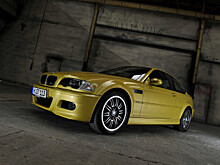 BMW M3 E46 с механической коробкой передач на автобане