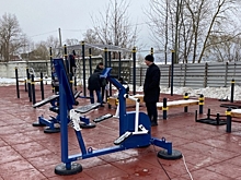 Депутат Калужской городской думы принял участие в приёмке спортплощадки ГТО