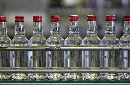 В России рухнуло производство водки