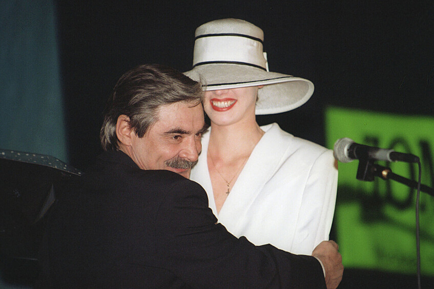 Александр Панкратов-Черный на кинофестивале «Горное эхо» в Карачаево-Черкесии, 1998 год