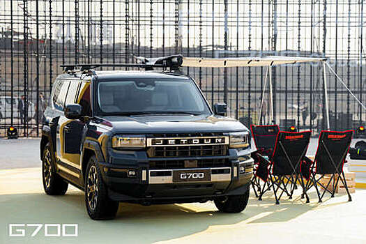 Продажи нового кроссовера Jetour G700 в России начнутся в 2026 году