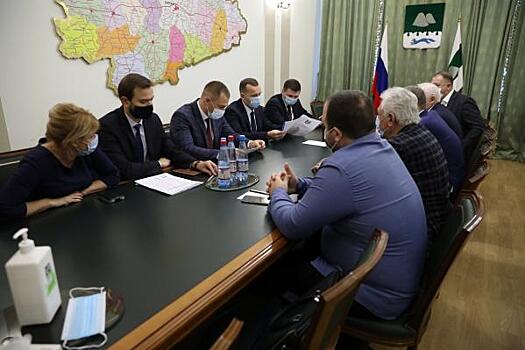 Вадим Шумков провел переговоры с омскими инвесторами