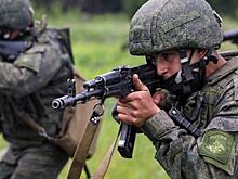 RusVesna: Добровольцы из Сирии показали тактику боя стрелкового подразделения