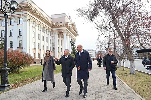 Уральский полпред Артем Жога впервые посетил Тюмень