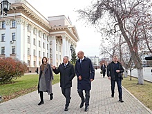 Уральский полпред Артем Жога впервые посетил Тюмень