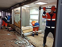 В Ростове демонтировали ларьки в подземном переходе на Университетском