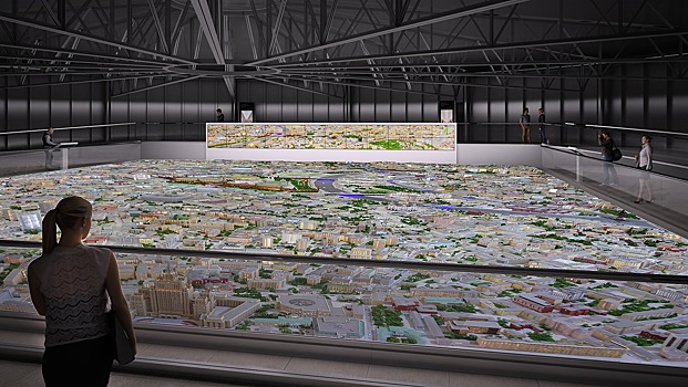 На архитектурном макете столицы появятся Киевский вокзал, Воробьевы горы и здание МГУ