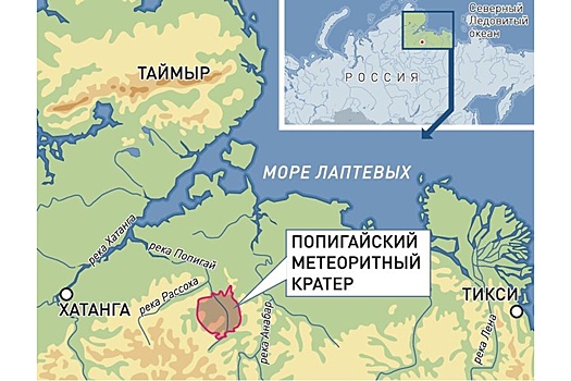 РГО готовит экскурсии на крупнейшее месторождение "космических сокровищ" рядом с Хатангой