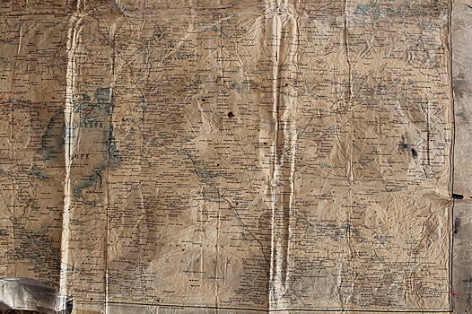 Старинную топографическую карту нашли в Акмолинской области