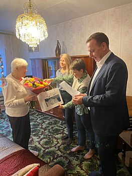 Поздравление ветеранов района Царицыно