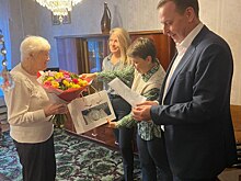 Поздравление ветеранов района Царицыно