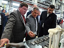 Рустам Минниханов с рабочей поездкой посетил Самару