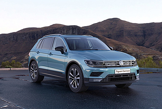 Volkswagen подключил российский Tiguan к смартфону