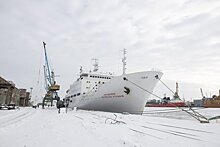 Легендарное научное судно и съёмочная площадка "Титаника": как выглядит "Академик Мстислав Келдыш"