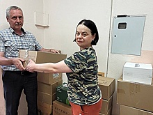 Из Екатеринбурга в Донбасс отправили посылки для участников СВО