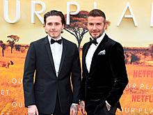 Дэвид Бекхэм попытался помириться с сыном Бруклином и его женой Николой Пельтц