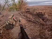 МО показало кадры боя за опорник на Красноармейском направлении