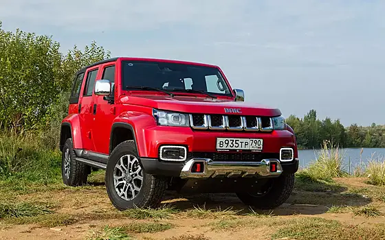 Рамный SUV BAIC BJ40: подсмотрено у Jeep, но он не Wrangler