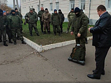 В Курске проходят подготовку мобилизованные из Брянской области