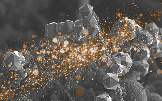 Золото изменило свечение квантовых точек