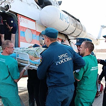 Двух пострадавших в трагедии в Керчи вертолетами МАЦ доставляют из Жуковского в московскую больницу