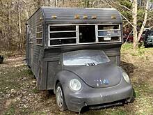 Посмотрите на причудливый автодом из распиленного Volkswagen Beetle
