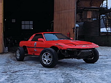 Видео: российские блогеры превратили Toyota Supra в багги