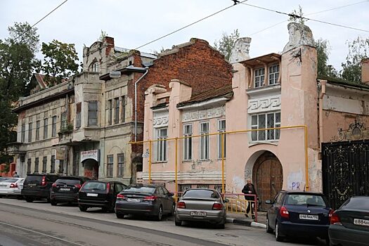 Начался ремонт знаменитого в Нижнем Новгороде дома