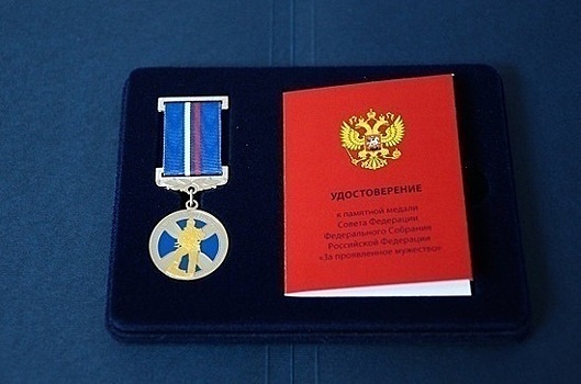 Крымских детей-героев наградили медалями Совфеда