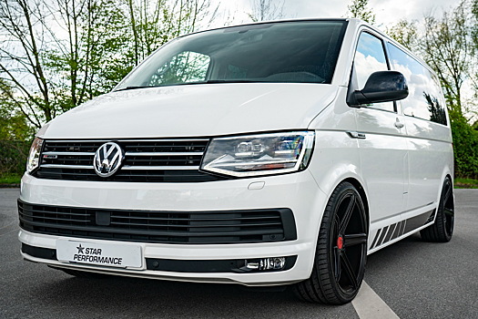 Посмотрите на «заряженный» 310-сильный минивэн Volkswagen T6