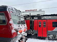 Нижегородцам пришлось идти пешком по сугробам из-за сломавшейся электрички