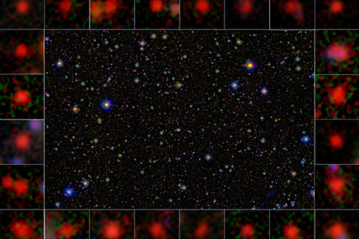 В ранней Вселенной найдено множество мертвых галактик