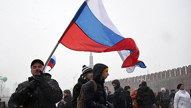 "Россия в моем сердце". Более 60 тысяч человек пришли на акцию в Москве