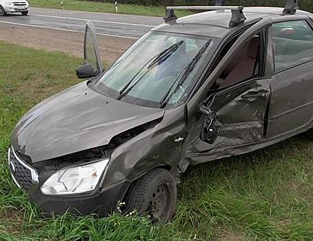 Двое взрослых и два ребенка пострадали в ДТП на трассе в Удмуртии