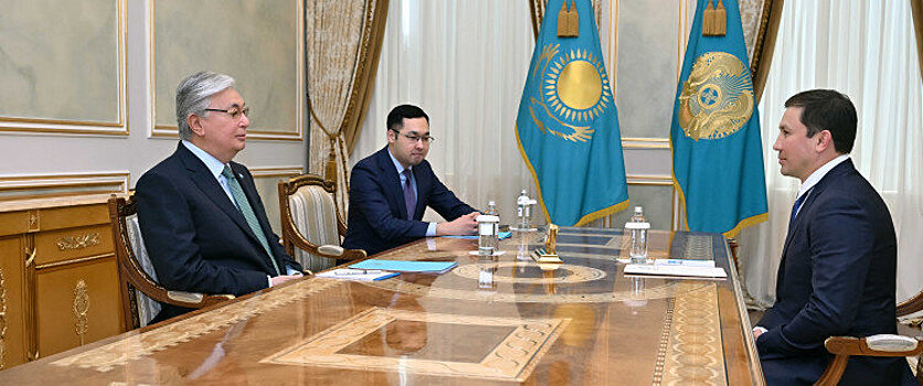 Головкин встретился с президентом Казахстана Касым-Жомартом Токаевым