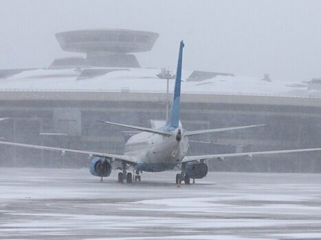 Задержки рейсов возможны в аэропорту Внуково из-за снегопада