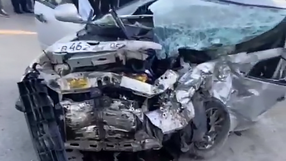Уходившие от погони террористы устроили ДТП на трассе в Ингушетии