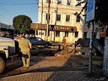 «Водоканал» рассказал, где в Рязани скоро может провалиться асфальт