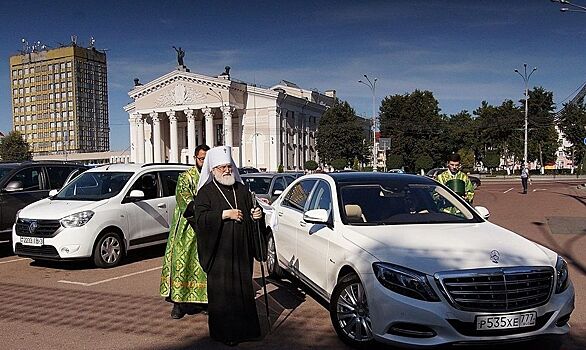 У белорусского митрополита нашли роскошный автомобиль