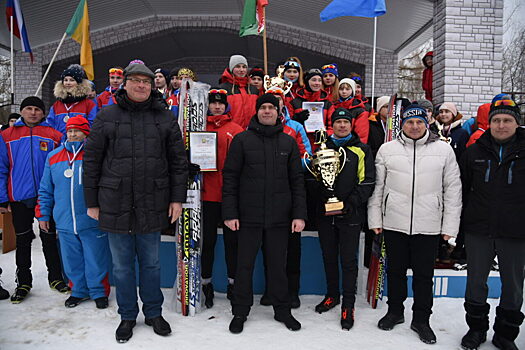 В Русском Камешкире прошла лыжная эстафета на призы губернатора