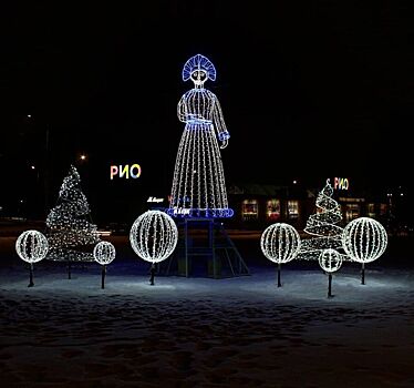 Костромичи просят убрать скелет Снегурочки из города