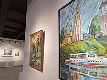 Более чем 350 картин с видами Вологодчины представили на выставке в арт-галерее