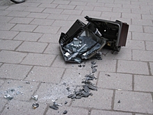 Внедорожник столкнулся с машиной скорой помощи в центре Москвы