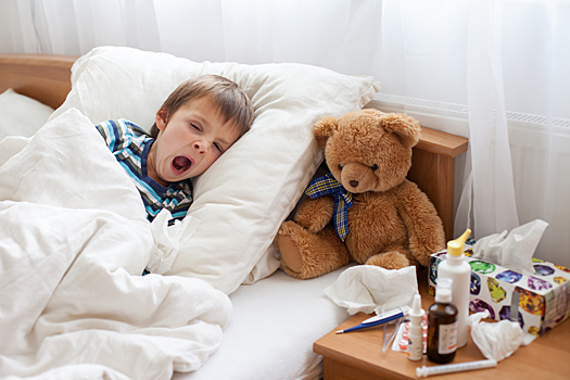В РФ назвали неожиданный симптом COVID-19 у детей