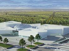 В Магнитогорске на территории «Притяжение» продолжают строить детский крытый центр развлечений