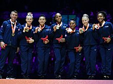 Чемпионат мира-2022 по спортивной гимнастике. Женская сборная США победила в командном многоборье
