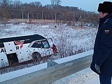 Появилось видео с места гибели семи россиян в ДТП с пассажирским автобусом